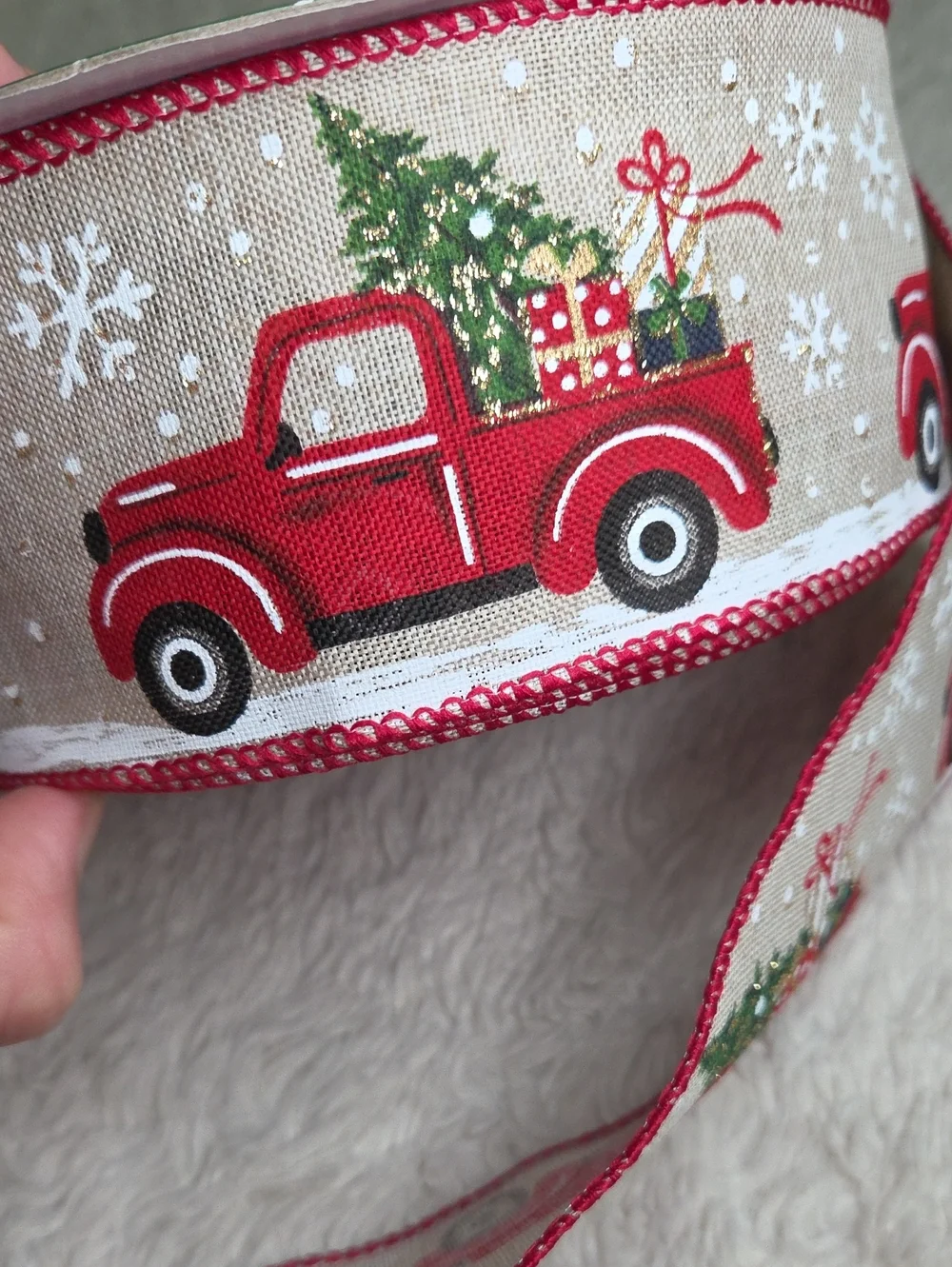 Premium Holiday Christmas Ribbon